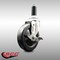 Service Caster 5 Inch 316SS Soft Rubber Wheel Swivel 1 Inch Expanding Stem Caster Brake SCC SCC-SS316EX20S514-SRS-TLB-1 - alternate 2